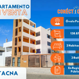 Departamento Frente al Óvalo Pocollay - Ciudad de Tacna