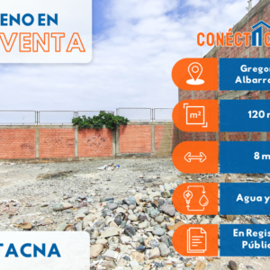 Venta de Terreno en la Av. Municipal - Ciudad de Tacna