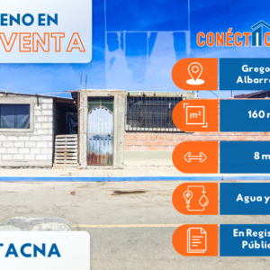 Terreno a Precio de Oportunidad en Villa Transportista - Ciudad de Tacna