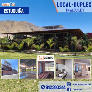 🏢🎉 SE ALQUILA LOCAL COMERCIAL Y EVENTOS – CARRETERA A ESTUQUIÑA 🎉🏢